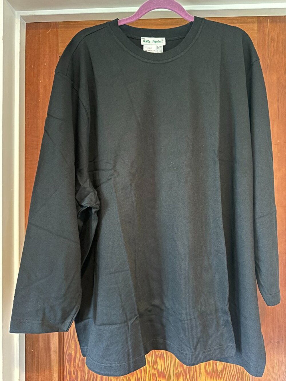 NWT Vintage  Ulla Popken Style 25510 Loose Relaxed Fit Long Sleeve Top